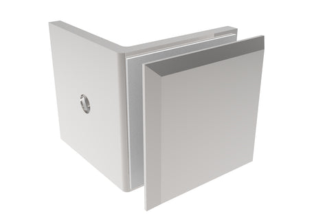 Uchwyt szkła, Zamak, 90°, T 8-10 mm