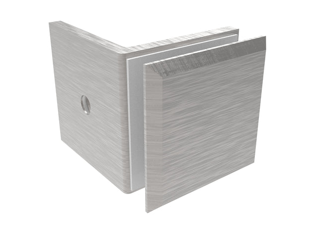 Uchwyt szkła, Zamak, 90°, T 8-10 mm