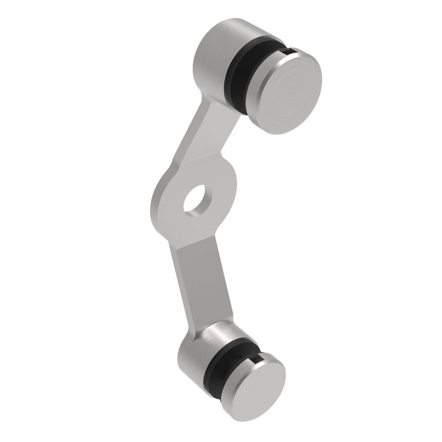 Uchwyt do szkła spider podwojny AISI304, 2xD30mm/1