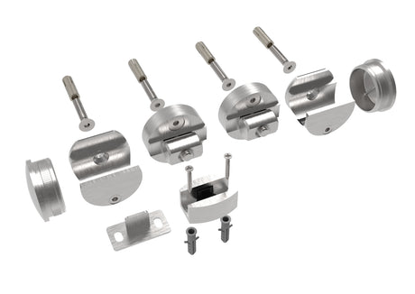 Łączniki kotwiące do drzwi przesuwnych