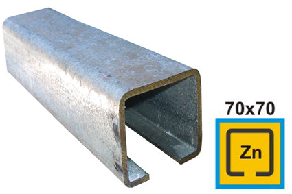 Profil do bramy przesuwnej Zn,