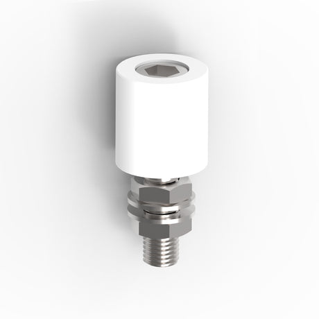 Rolka tworzywowa Zn, D42mm, white