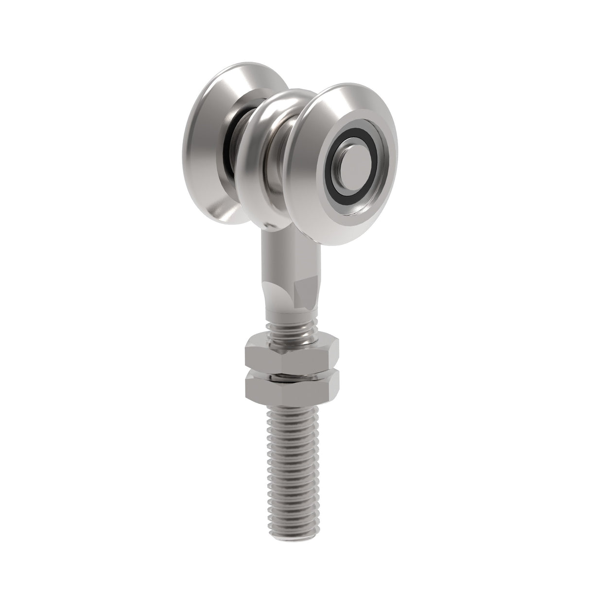 2-rolkowy wózek ze sworzniem do szyny Zn, profile