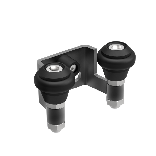 Uchwyt bramy Zn, profile 40mm, antracyt