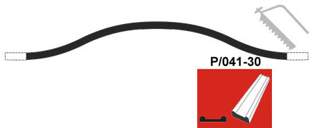 Łuk obły P/041-30x8, p200, L800-1000mm