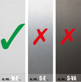 Profil balustrady szklanej Al-boczny