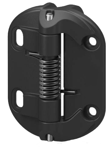 Zawias bramowy, ze stałą sprężyną