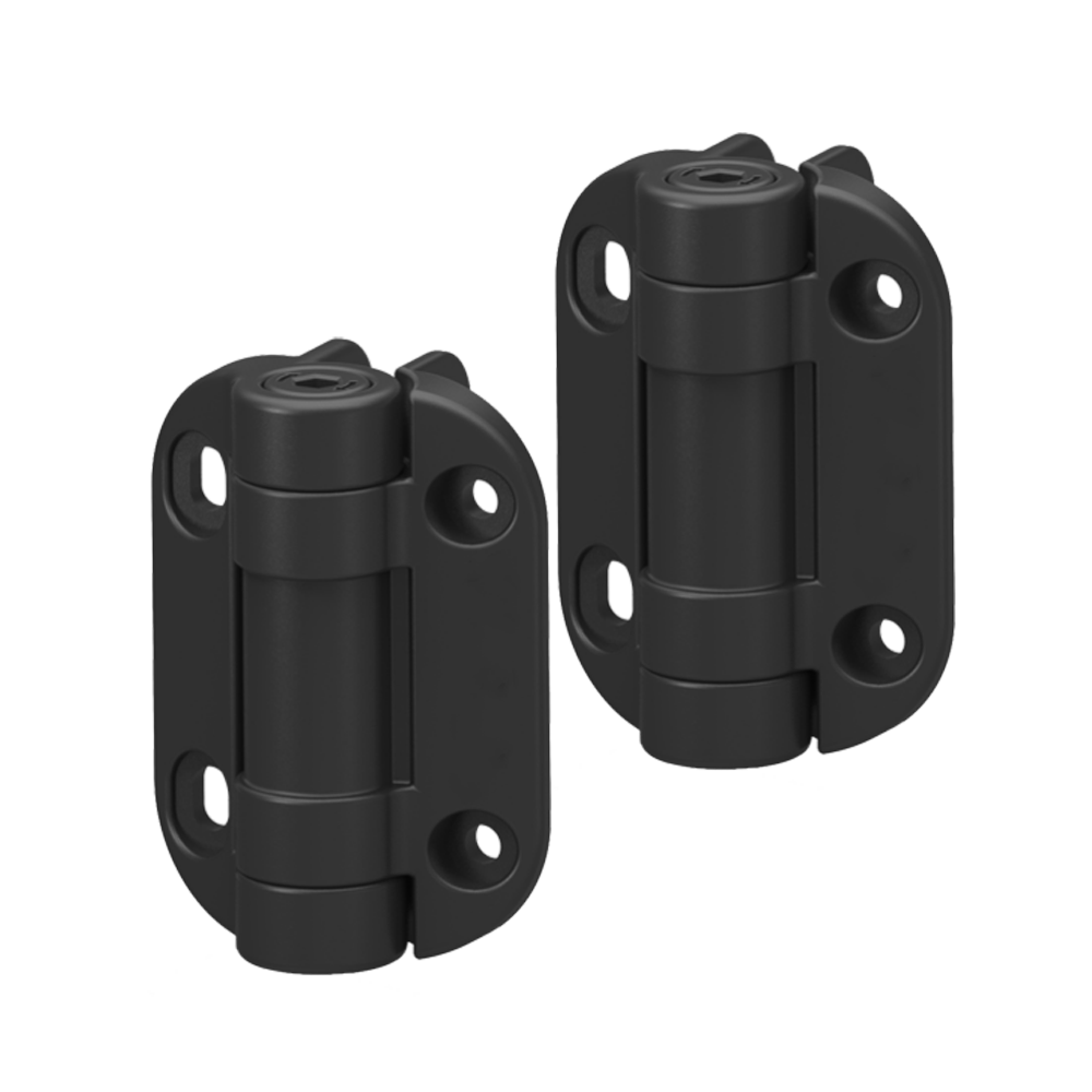 Zawias bramowy, z regulowaną sprężyną
