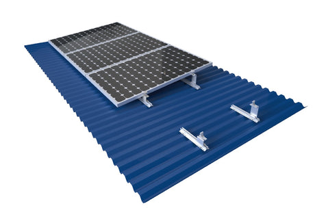 Set 1x4 - plechová strecha, predvŕtané profily D10