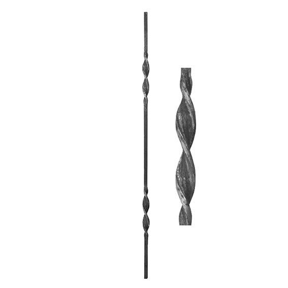 Tralka kuta h910, b26,5   12x12mm