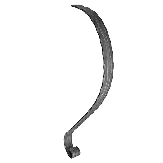 Porecz woluta a180, h600mm, P/010-40x8