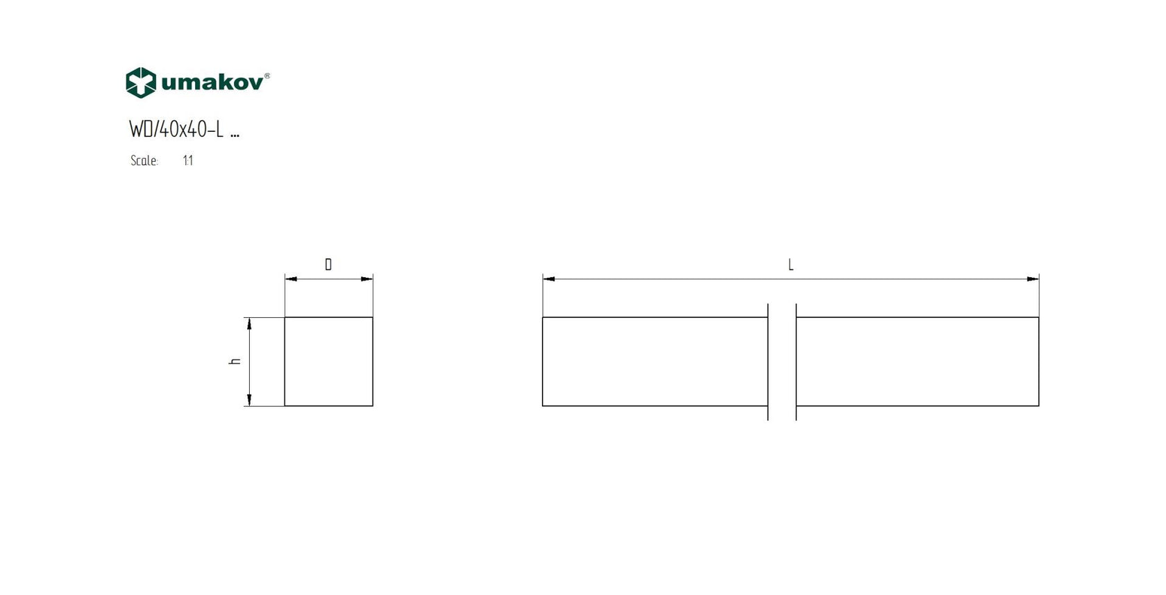 Poręcz z drewna bukowego