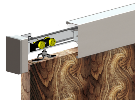 Drzwi przesuwne - AL bar, ładowność 60kg