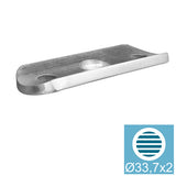 Blaszka montażowa pochwytu