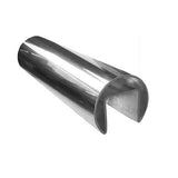 Poręcz nierdzewna nakładana na szkło