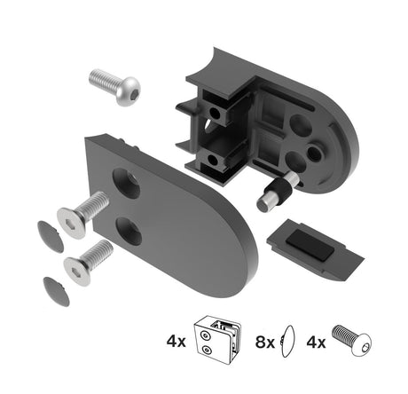 Uchwyt wypelni szkła