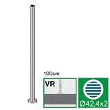 Słupek nierdz. -prosto AISI304, D42,4/H1000mm