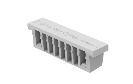 Zestaw do regulowanego mocowania szkła - excenter