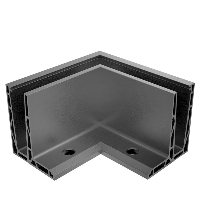 Profil balustrady szklanej Al AL/ELOX/Satin