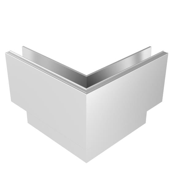 Profil balustrady szklanej Al-boczny AL/ELOX