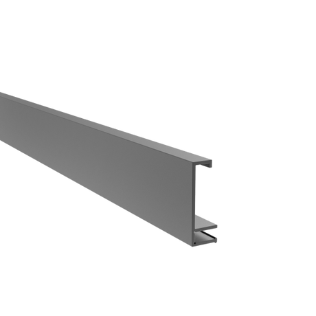 Aluminiowy adapter ogrodzeniowy do wypełnień - listwa kryjąca 1700mm