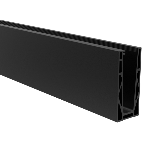 Profil balustrady szklanej