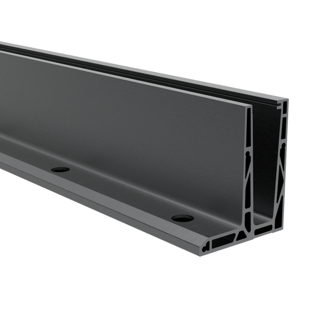 Profil balustrady szklanej