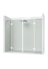 Zawias do drzwi szklanych +/- 90 stopn flex