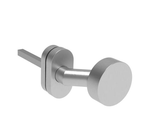 Klamka z szyldem - AISI 304, K320, fix