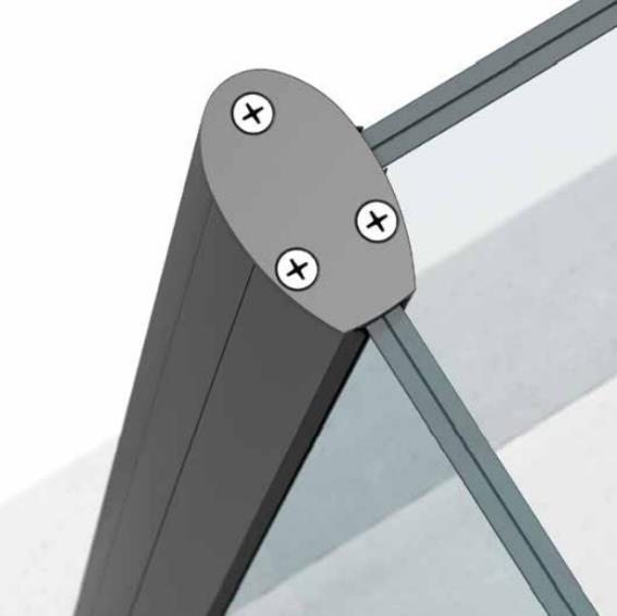 Słupek aluminium - kat R