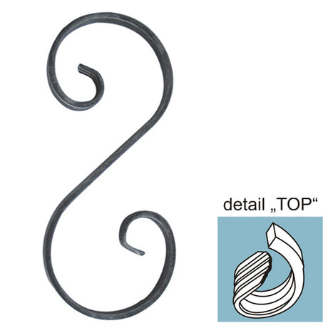 Element h200, b85, 12x6mm