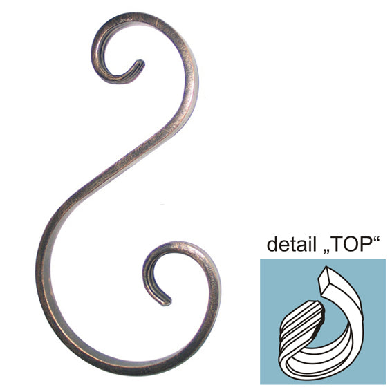 Element - S h300, b130/70, 12x6mm