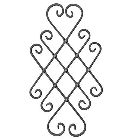 Rozeta h580, b440, alt.h620, b380, 16x8mm