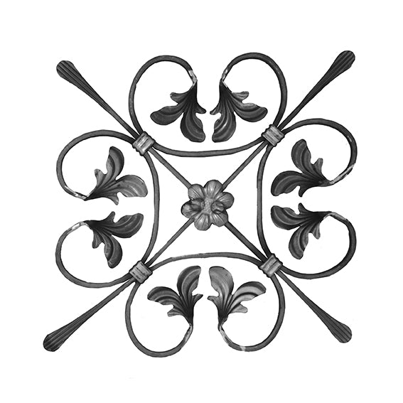 Rozeta h350, b350, 12x6mm