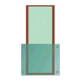 Przeszklenie balkon francuski AISI304