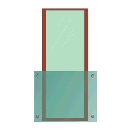 Przeszklenie balkon francuski AISI304