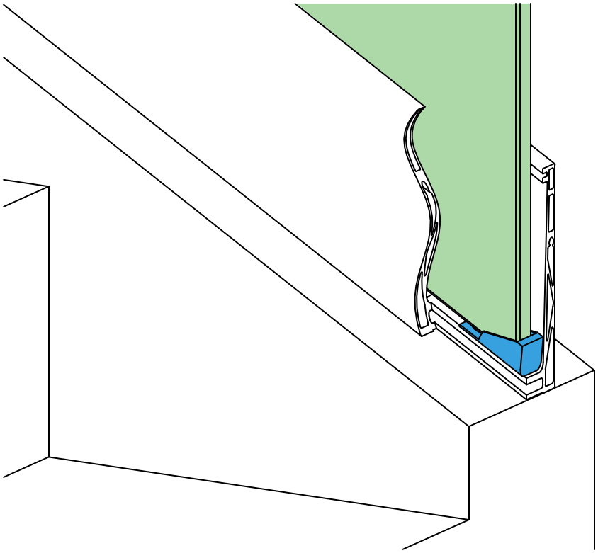 Stoper do profilu AL