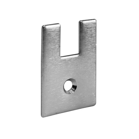 zaślepka profilu do szkla czołowa  t = 8mm