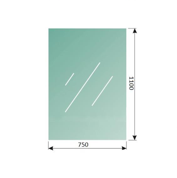 Szkło laminowane, jasne