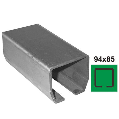 Profil do bramy przesuwnej Fe, 94x85x5mm, L3m