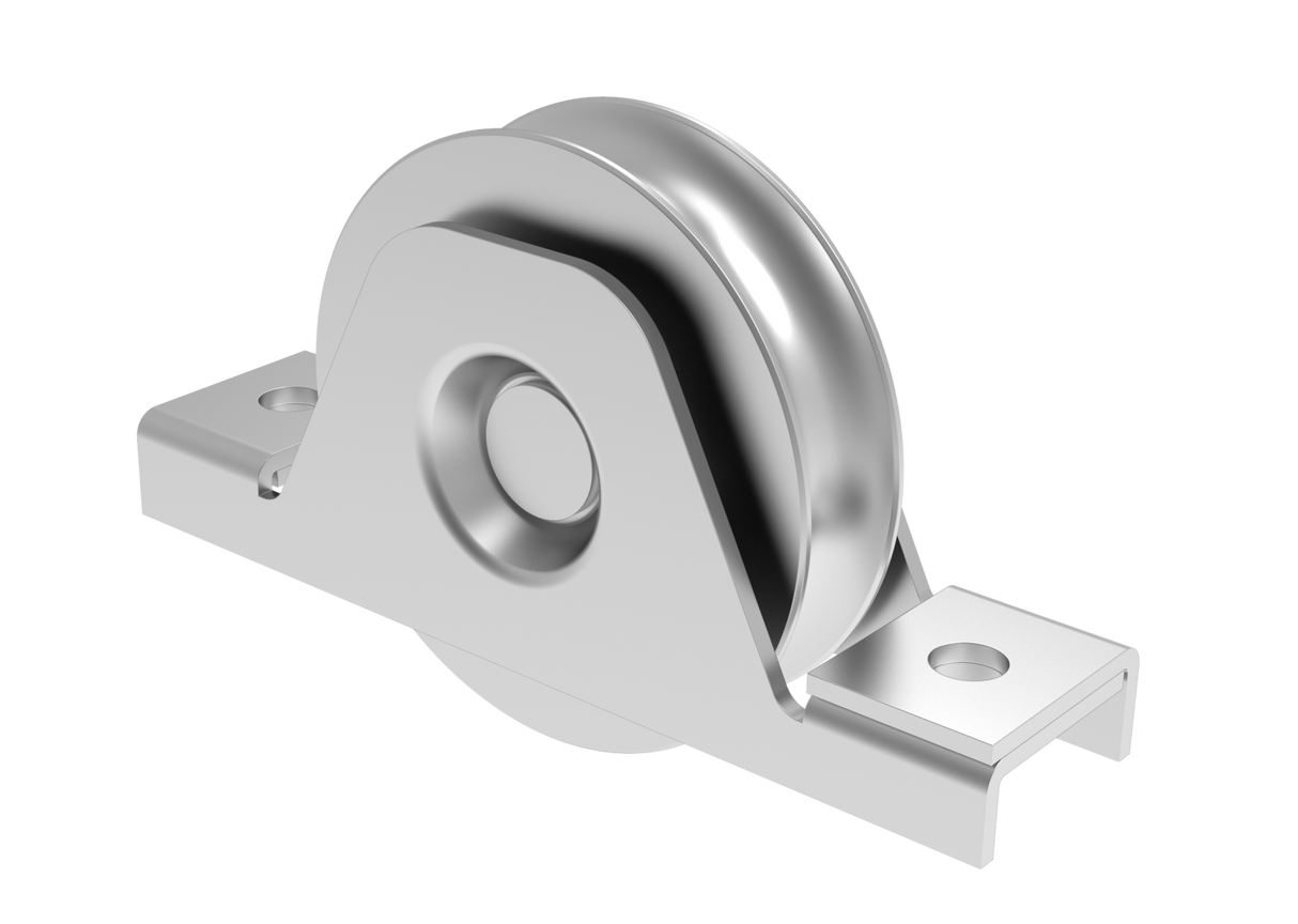 Kółko bramowe - U Zn, D100mm