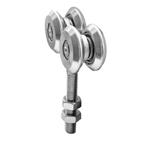 4 - rolkowy wózek ze sworzniem do szyny Inox