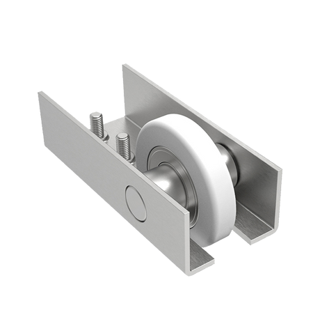 Kółko dojazdowe, stal nierdzewna profile 90x99mm