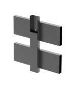 Aluminiowy adapter U 45x20-1850mm R7016