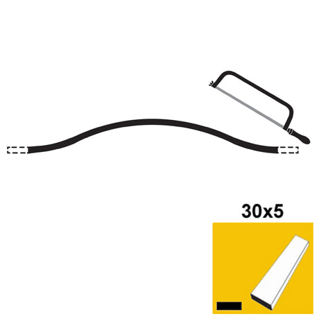 Łuk obły 30x5, p250, L3410-4400mm
