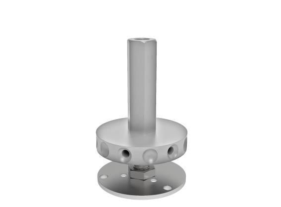 Prípravok na montáž skla