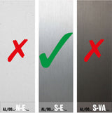 Profil balustrady szklanej Al