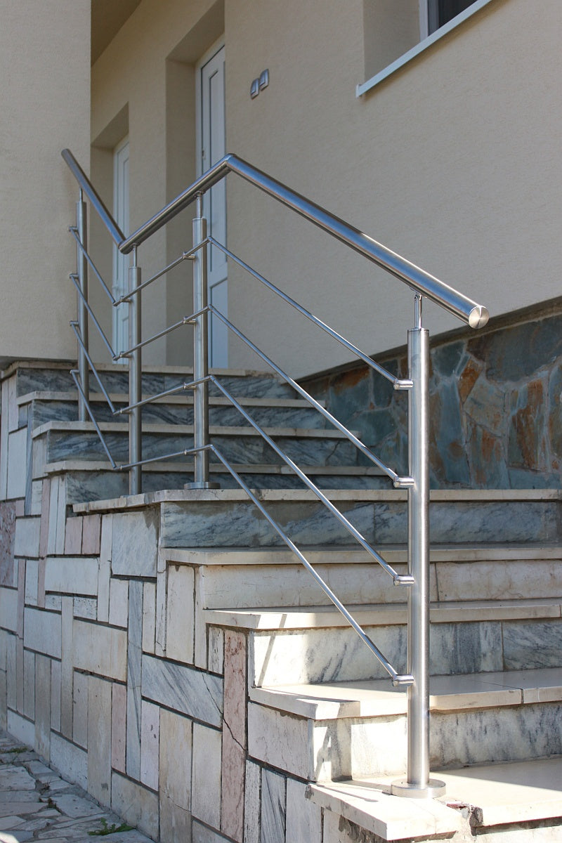 Uchwyt końcowy dla pręta lewy