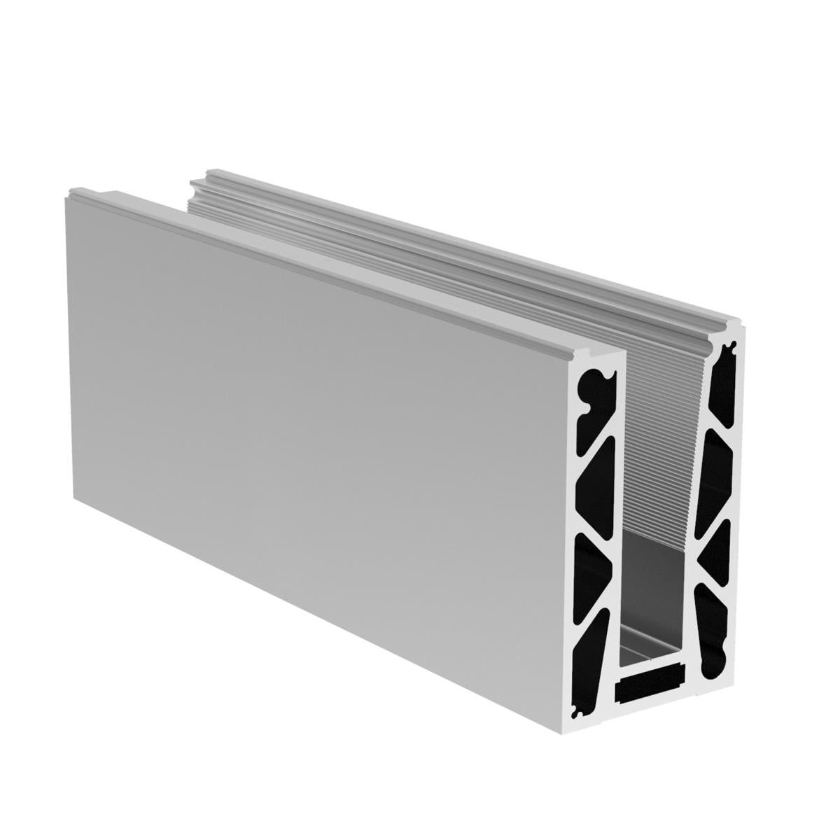 Profil balustrady szklanej