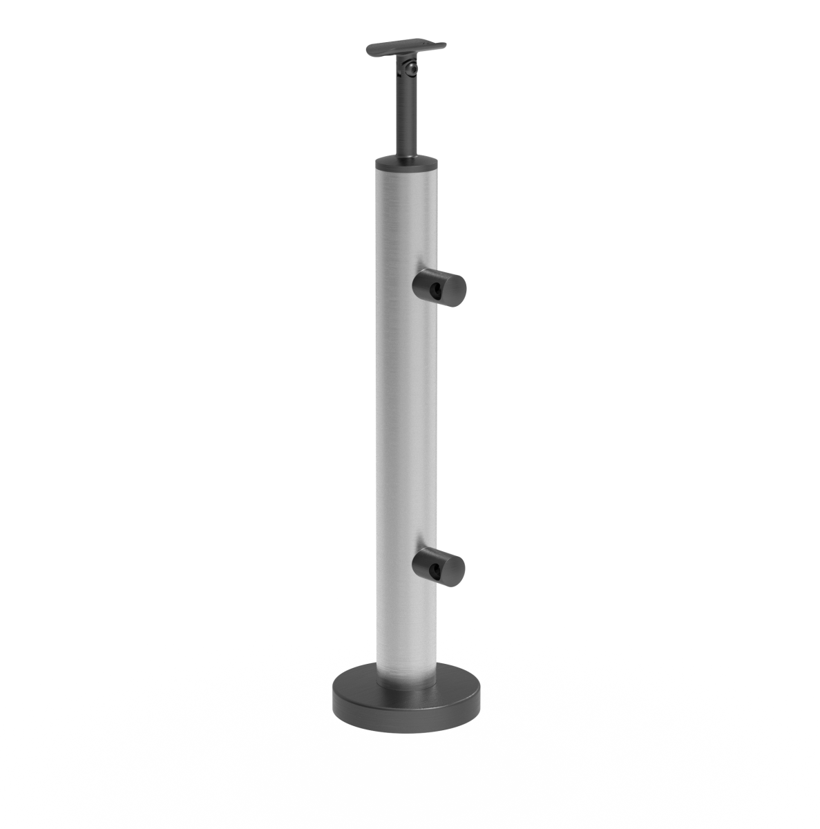 Słupek nierdzewny uzbrojony